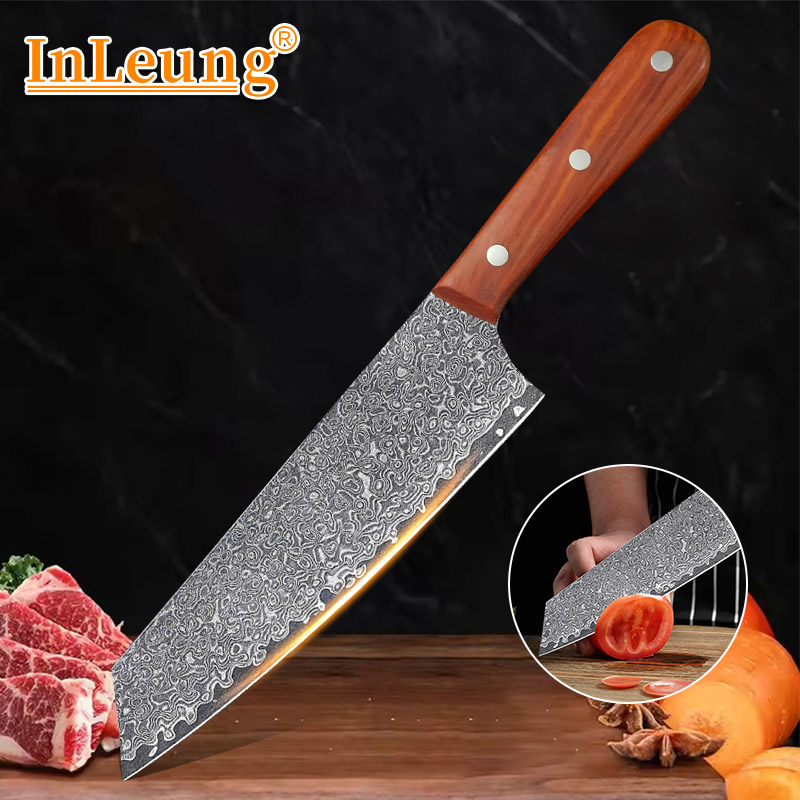 Home Cooking Chef - Coltello professionale di Damasco Mannaia da