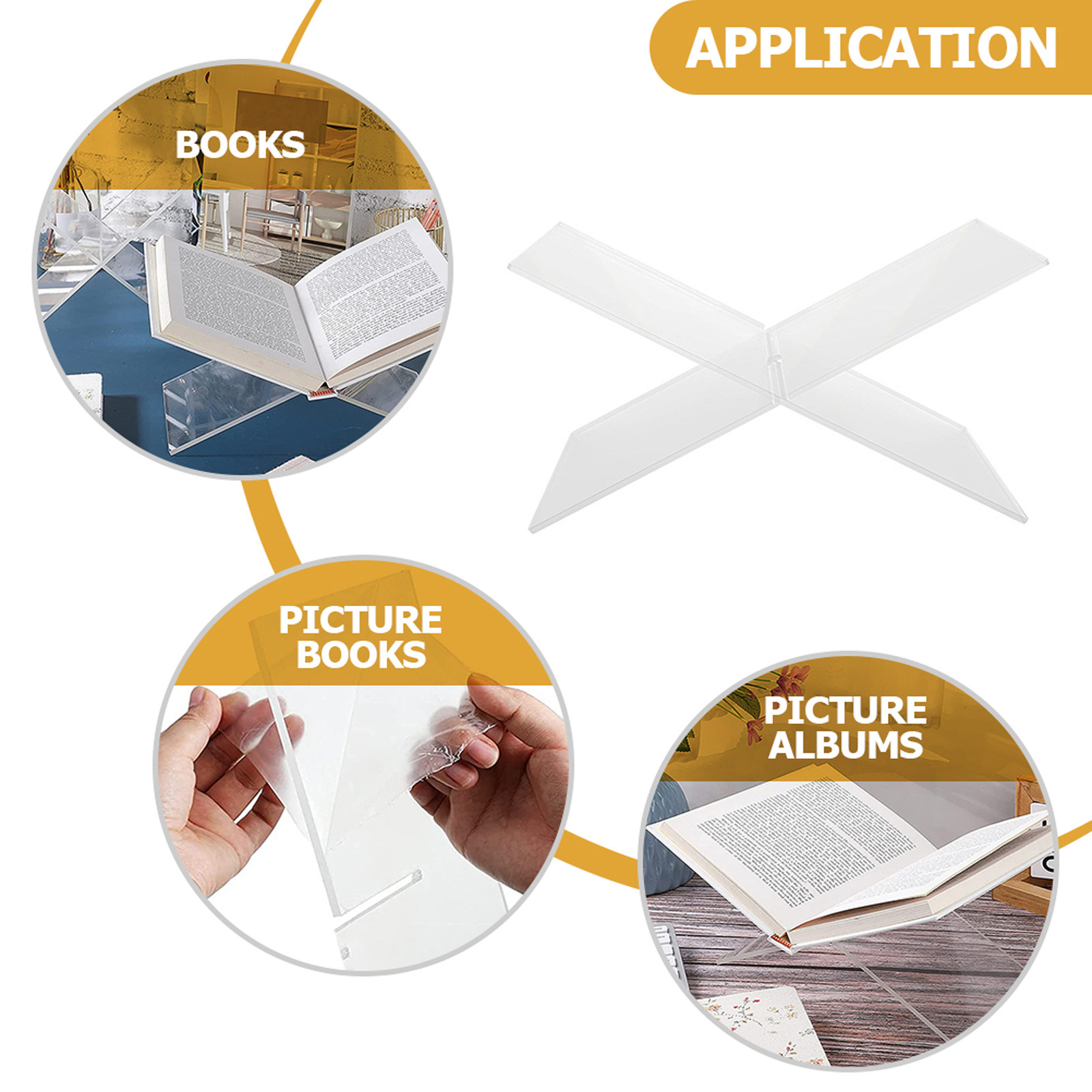 Elegante Supporto per Libri, P - Home Cooking Reading recensione e prezzo