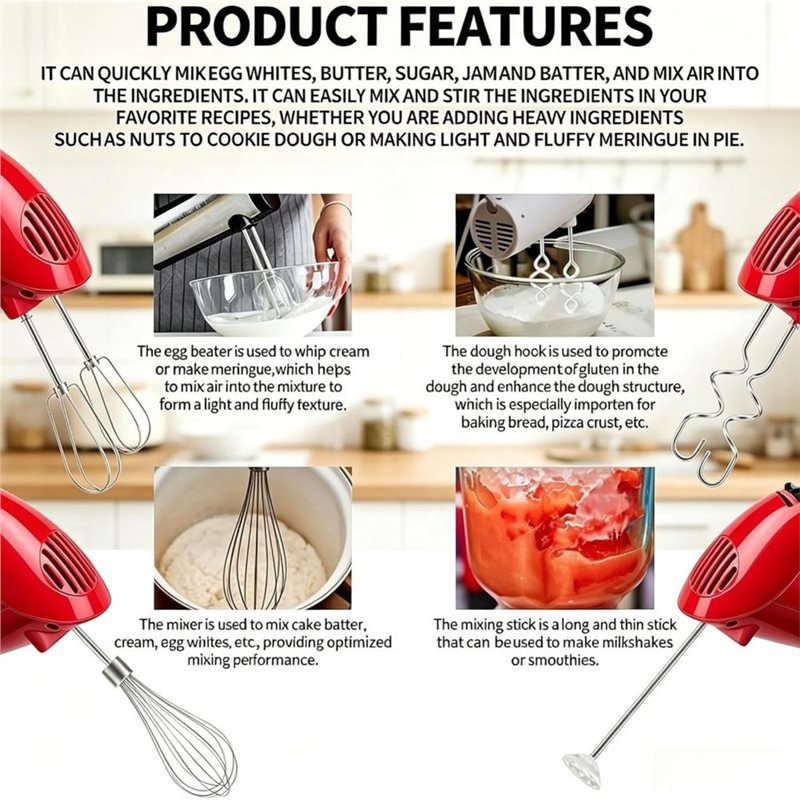 A92G HOT-Set di Ganci per Impa - Kitchenaid Mixer Hand Mixer recensione e prezzo